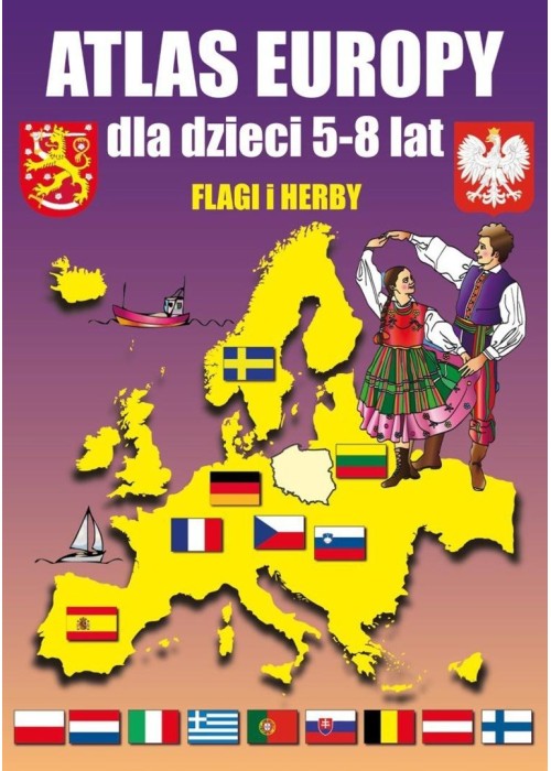 Atlas Europy dla dzieci 5-8 lat