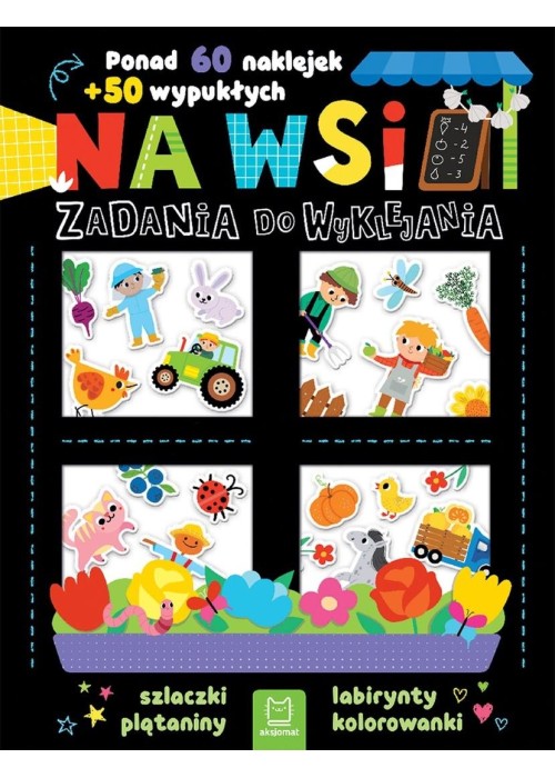 Na wsi. Zadania do wyklejania