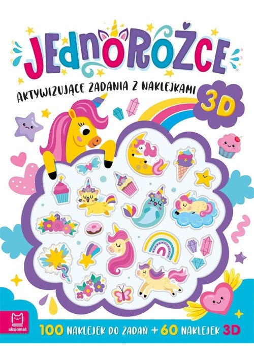 Aktywizujące zadania z naklejkami. Jednorożce