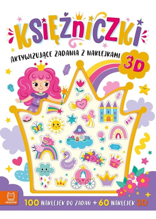Aktywizujące zadania z naklejkami. Księżniczki