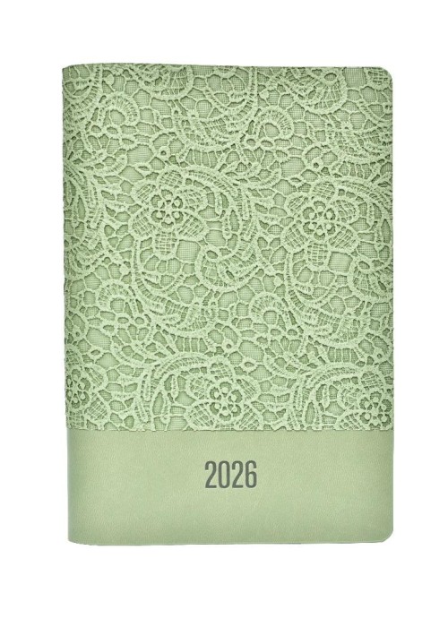 Terminarz 2026 tygodniowy A5 koronka MIX