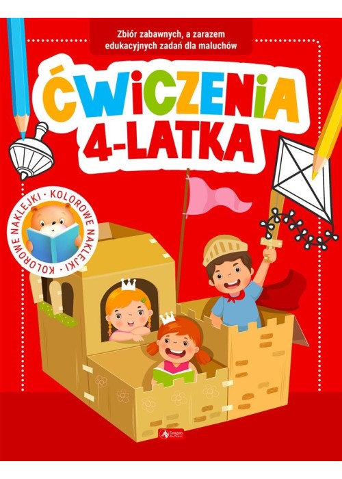 Ćwiczenia 4-latka z naklejkami