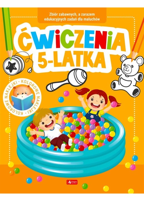 Ćwiczenia 5-latka z naklejkami