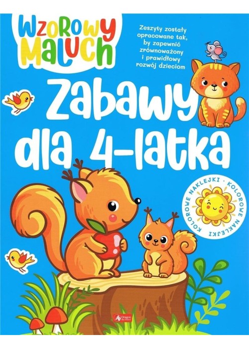 Wzorowy maluch. Zabawy dla 4-latka