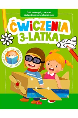 Ćwiczenia 3-latka z naklejkami