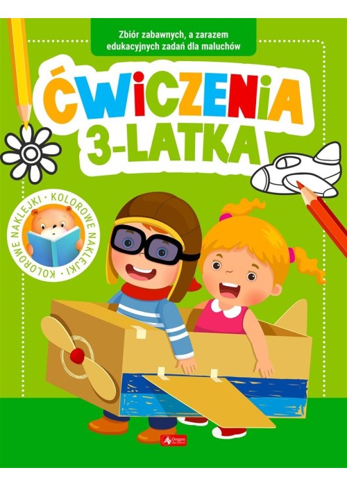 Ćwiczenia 3-latka z naklejkami