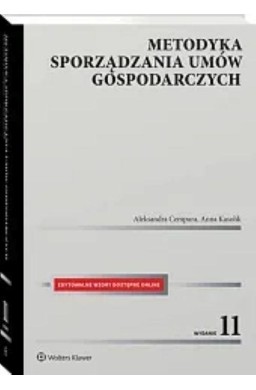 Metodyka sporządzania umów gospodarczych + wzory