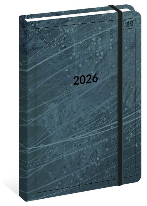 Kalendarz 2026 książkowy A5/192K Mat+UV Stone