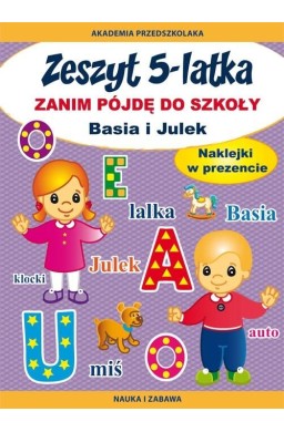 Zeszyt 5-latka. Zanim pójdę do szkoły
