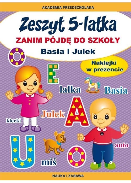 Zeszyt 5-latka. Zanim pójdę do szkoły