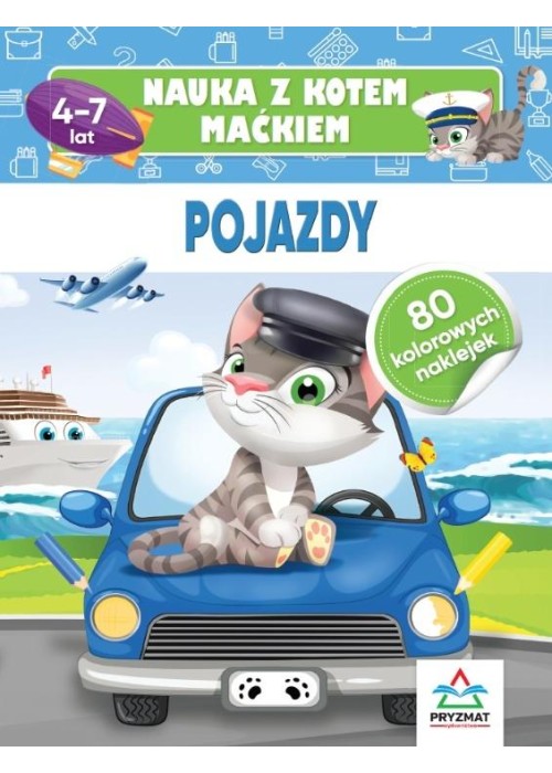 Nauka z kotem Maćkiem. Pojazdy