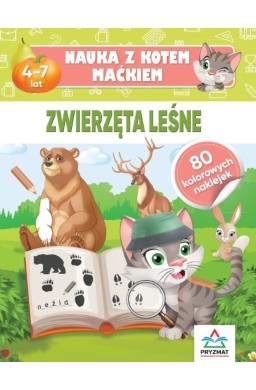 Nauka z kotem Maćkiem. Zwierzęta leśne