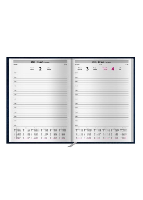 Kalendarz 2026 A5 mars