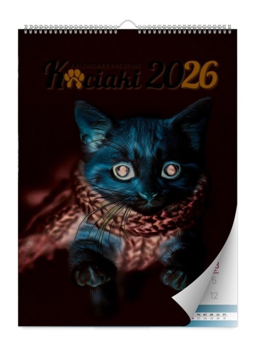 Kalendarz 2026 ścienny prestige