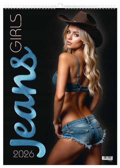 Kalendarz 2026 wieloplanszowy jeans girls