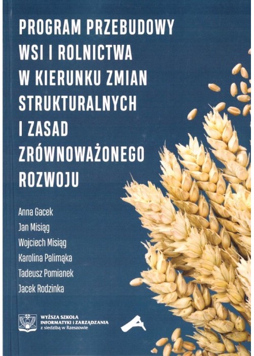 Program przebudowy wsi i rolnictwa w kierunku zmia Program przebudowy wsi i rolnictwa w kierunku zmia