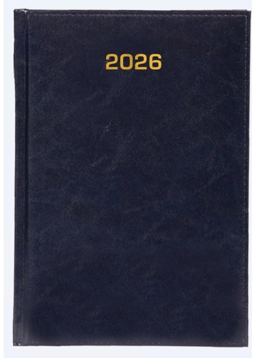 Kalendarz 2026 dzienny A5 Baladek granat