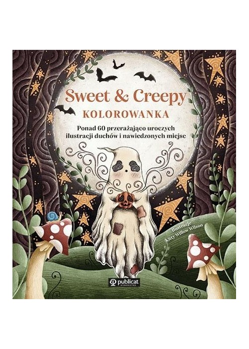 Sweet & Creepy. Kolorowanka