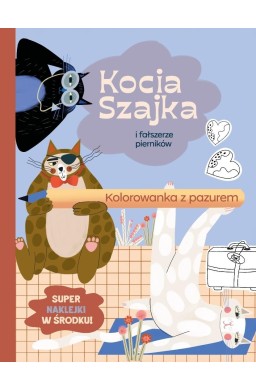 Kocia Szajka i fałszerze pierników. Kolorowanka