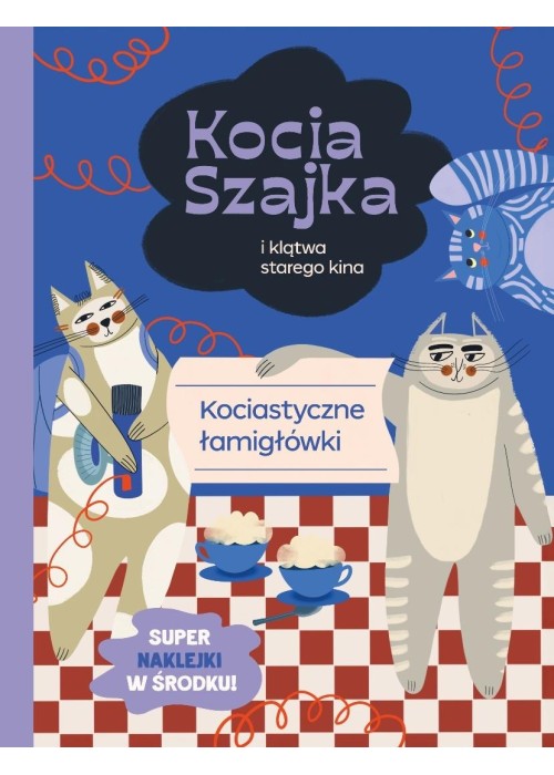 Kocia Szajka i klątwa starego kina. Łamigłówki