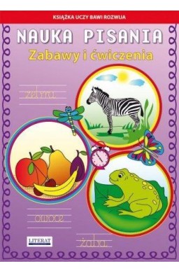 Nauka pisania. Zabawy i ćwiczenia. Zebra w.2016