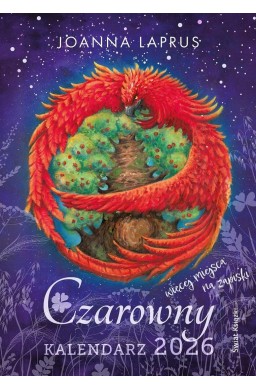 Czarowny kalendarz 2026 (więcej miejsca na zapiski