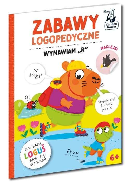 Kapitan Nauka. Zabawy logopedyczne. Wymawiam r