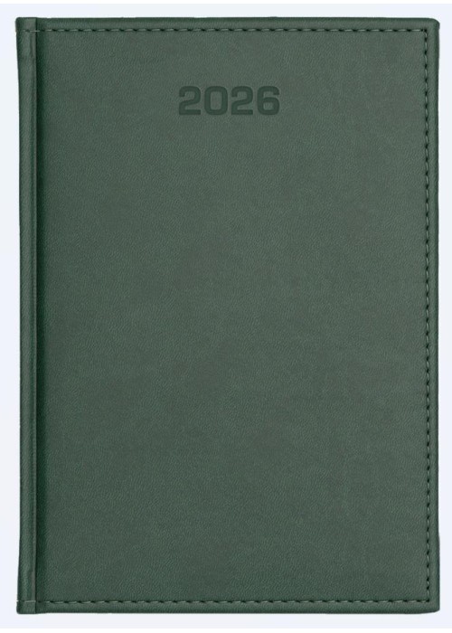 Kalendarz 2026 tygodniowy A4 Vivella zieleń Kalendarz 2026 tygodniowy A4 Vivella zieleń