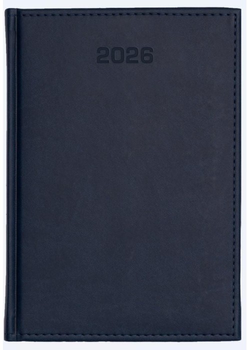 Kalendarz 2026 tygodniowy A4 Vivella granat Kalendarz 2026 tygodniowy A4 Vivella granat