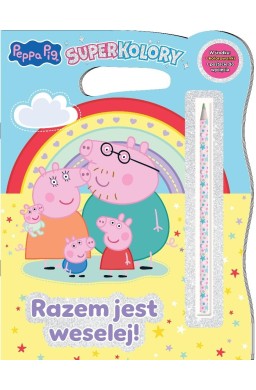 Świnka Peppa. Superkolory. Razem jest weselej!