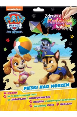 Psi Patrol. Zdrapuj, koloruj, naklejaj