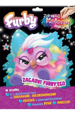 Furby. Zdrapuj, koloruj, naklejaj