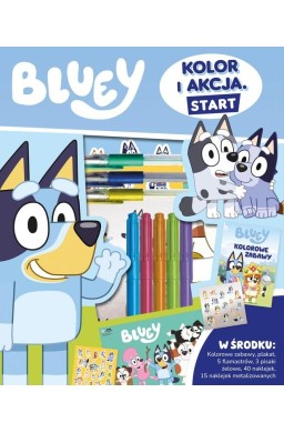 Bluey. Kolor i Akcja. Start