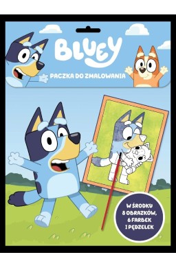 Bluey. Paczka do zmalowania