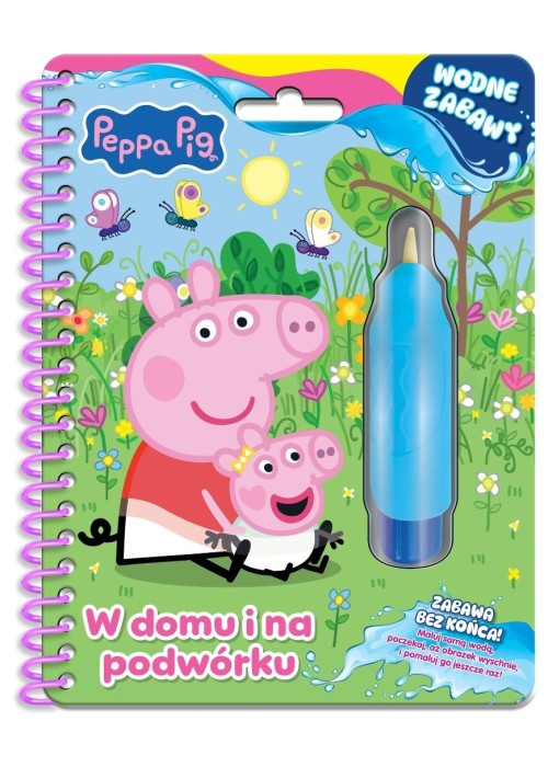 Peppa Pig. Wodne zabawy. W domu i na podwórku