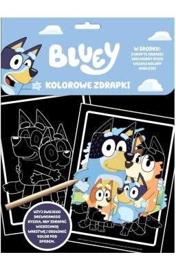Bluey. Kolorowe zdrapki