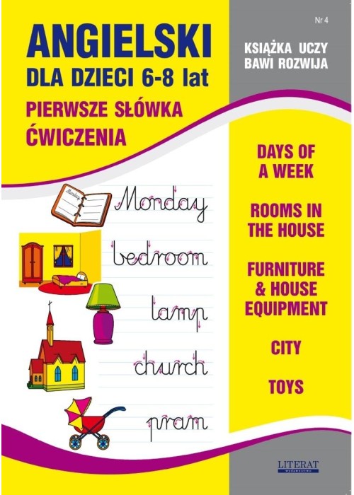Angielski dla dzieci. Nr 4. 6-8 lat