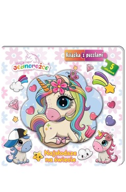 Moje Jednorożce. Książka z puzzlami