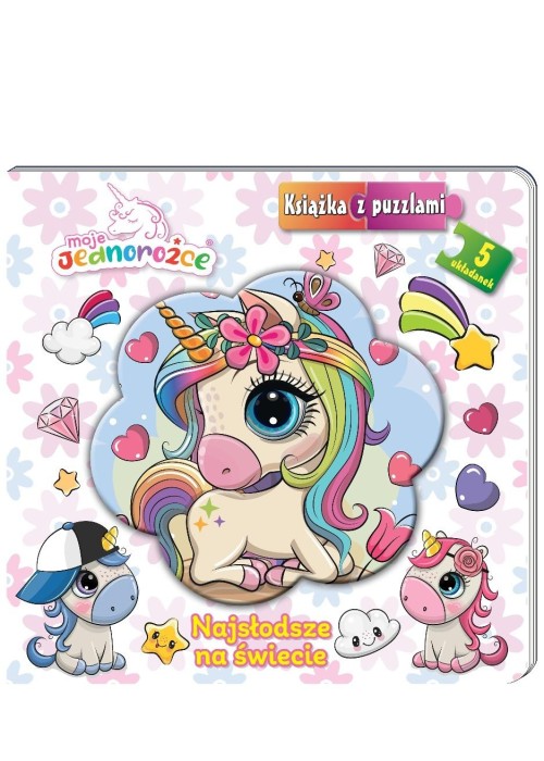 Moje Jednorożce. Książka z puzzlami Moje Jednorożce. Książka z puzzlami