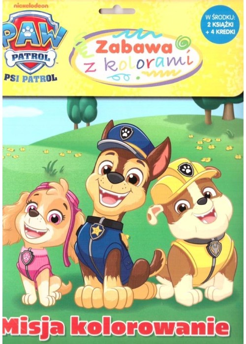Psi Patrol. Zabawa z kolorami