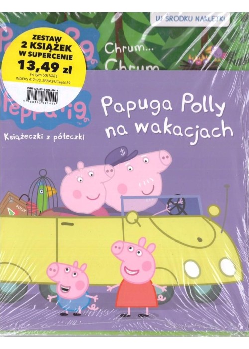Świnka Peppa zestaw książeczek