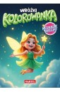 Kolorowanka. Wróżki z naklejkami metalicznymi