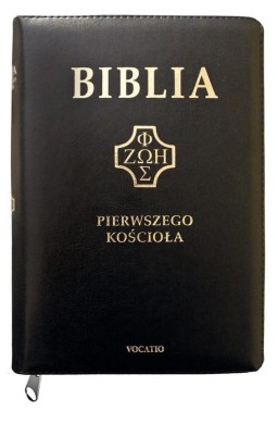 Biblia pierwszego Kościoła z paginat. suwak czarna