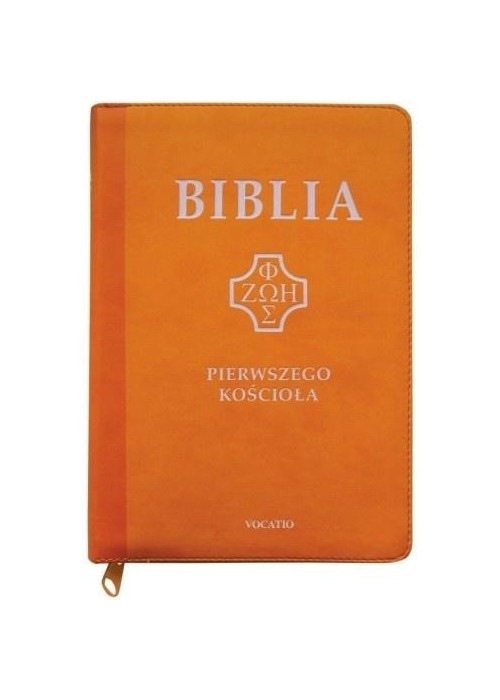 Biblia pierwszego Kościoła z paginat. suwak żółta