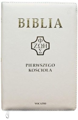 Biblia pierwszego Kościoła z paginat. suwak biała