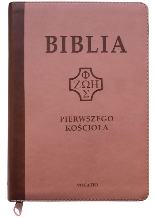 Biblia pierwszego Kościoła z paginat. suwak róż