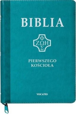 Biblia pierwszego Kościoła z paginat. suwak turkus