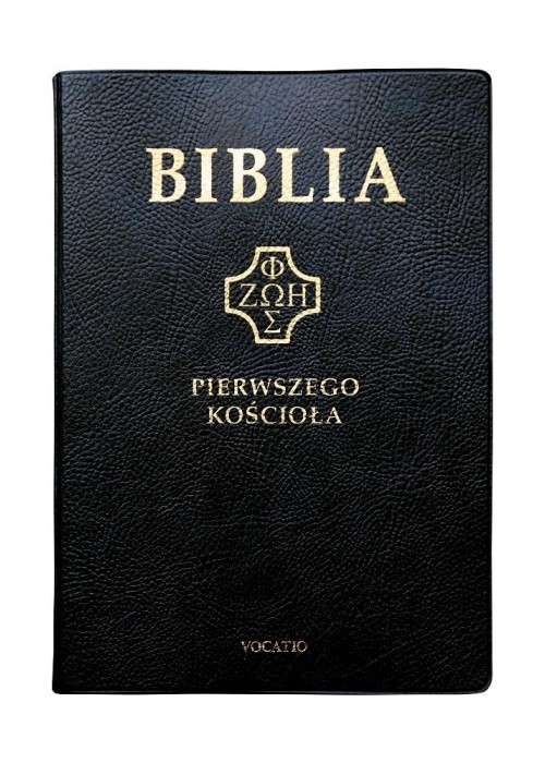 Biblia pierwszego Kościoła czarna