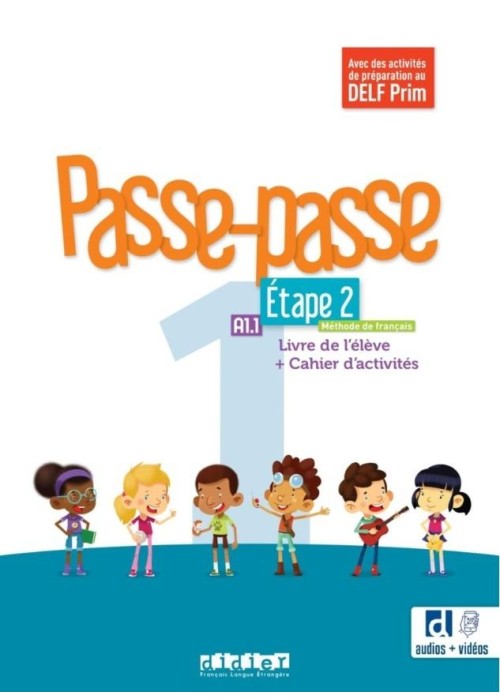 Passe-Passe 1 etape 2 podręcznik + ćwiczenia + app Passe-Passe 1 etape 2 podręcznik + ćwiczenia + app