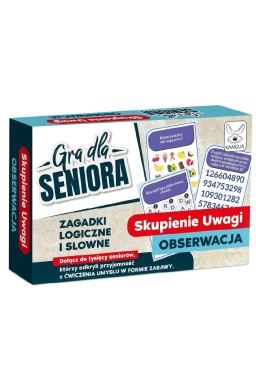 Gra dla Seniora. Skupienie uwagi - Obserwacja